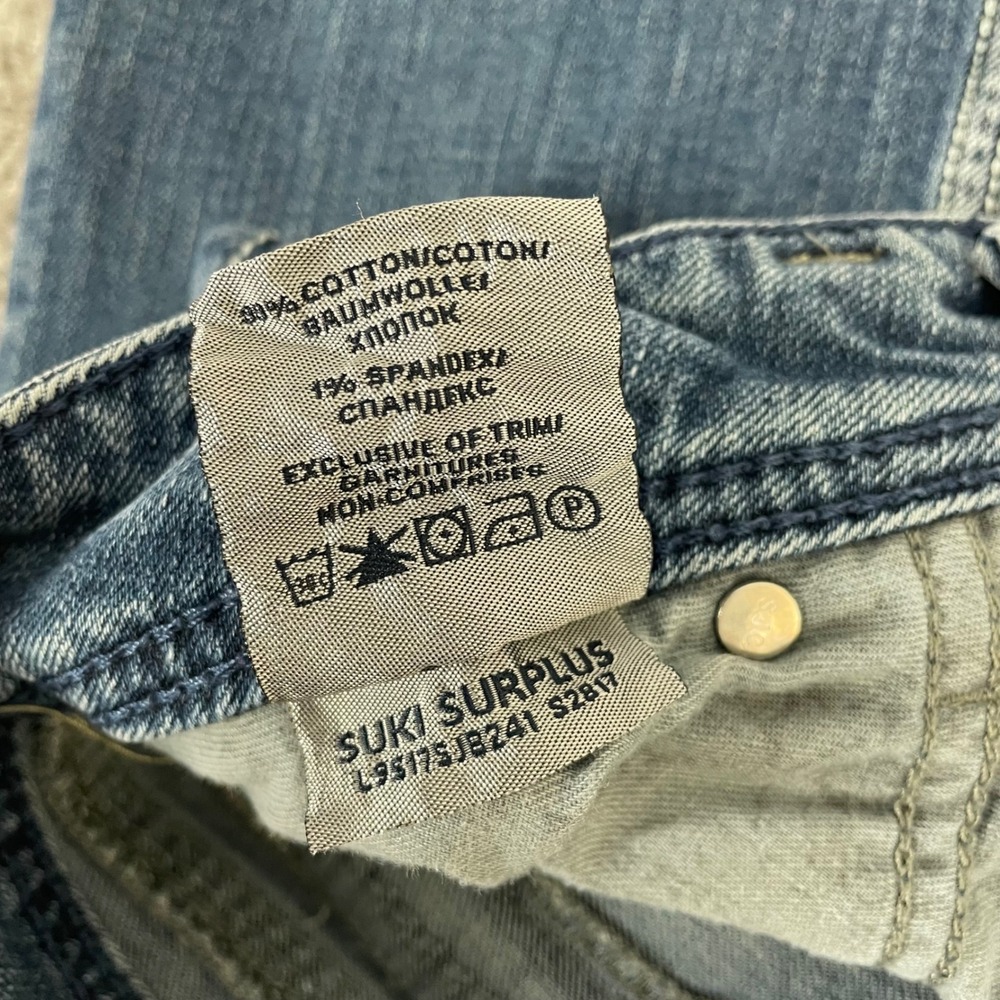 Silver Jeans Womens 29 x 32 Suki Surplus Bootcut Y2K Medium Wash (Tag 27 x 34) - Picture 6 of 14